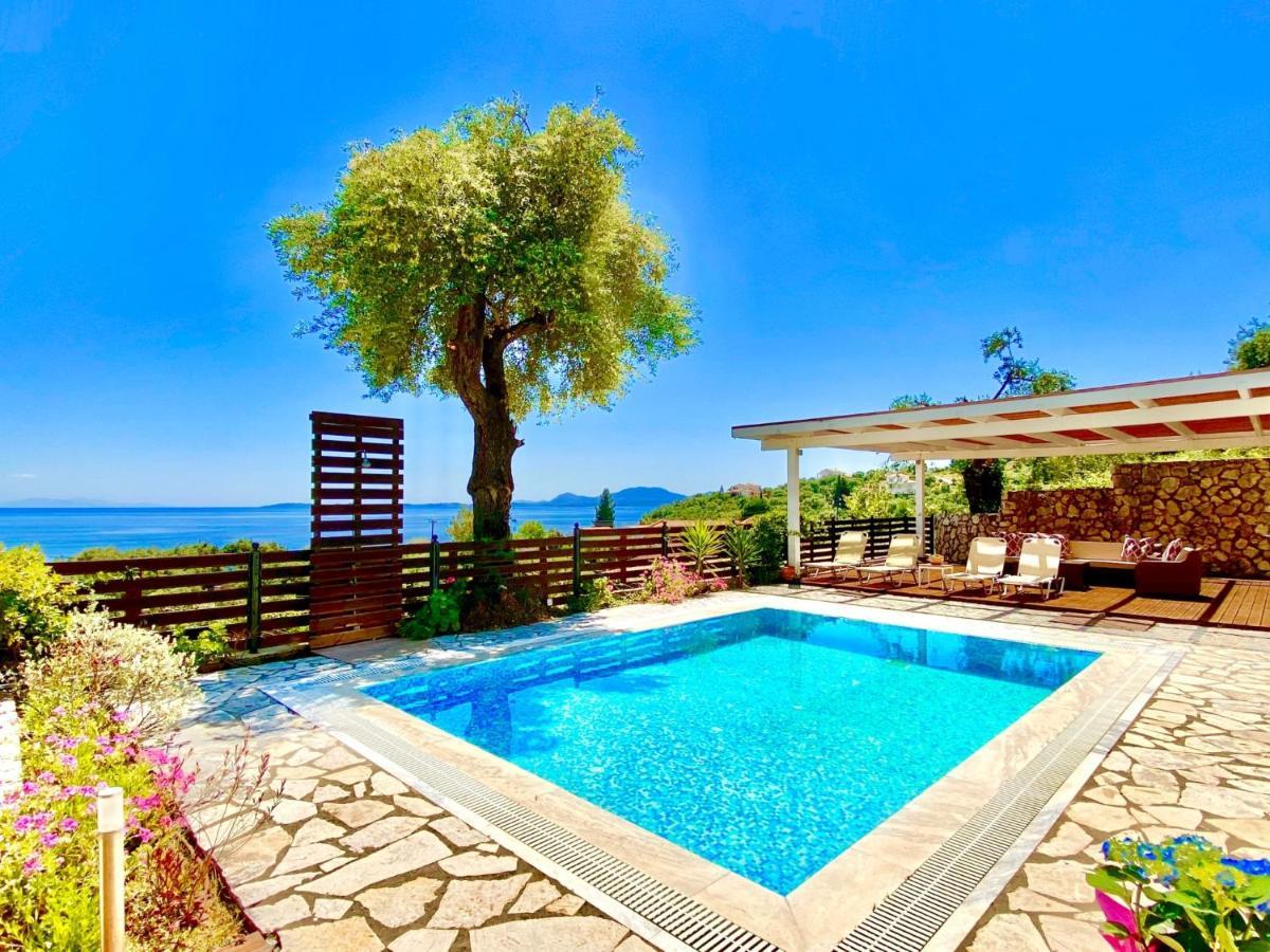 Villa Barbati Dream With Private Pool By Dadovillas Pyrgi  Ngoại thất bức ảnh