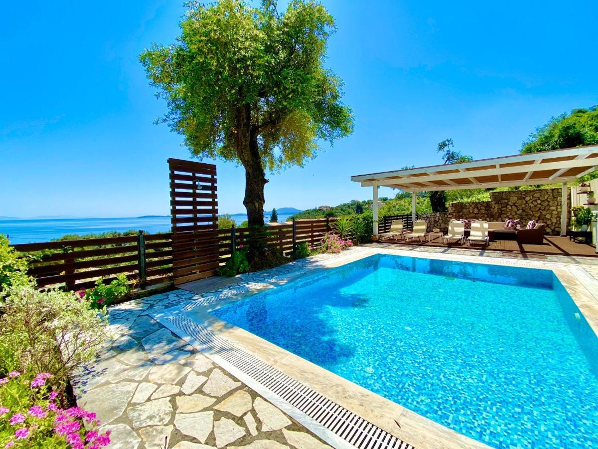 Villa Barbati Dream With Private Pool By Dadovillas Pyrgi  Ngoại thất bức ảnh